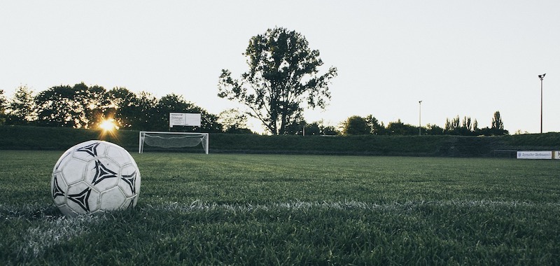 A ball and a goal