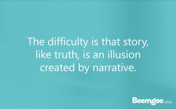 Is story an illusion created by narrative?