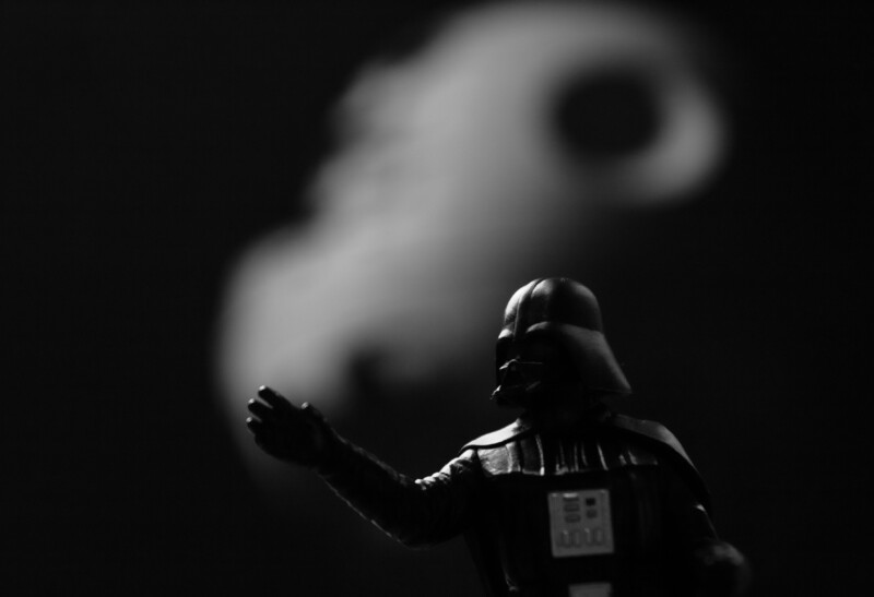 Darth Vader and Death Star